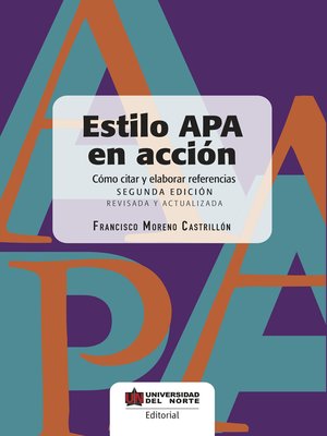 cover image of Estilo APA en acción, 2 edición